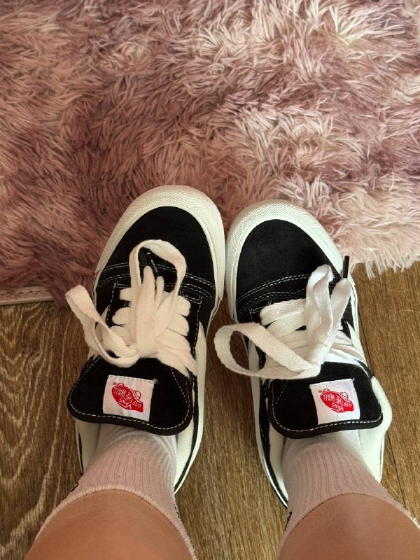 Vans Old Skool чёрно-белые — фото от покупательницы