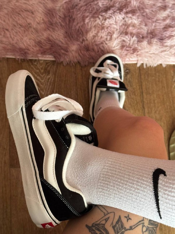 Vans Old Skool на ноге — фото от покупательницы